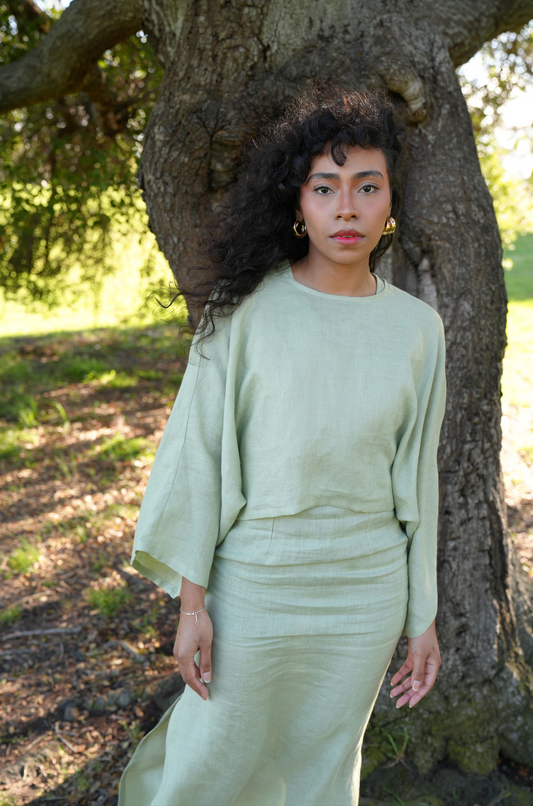 Maria Dress- Sage